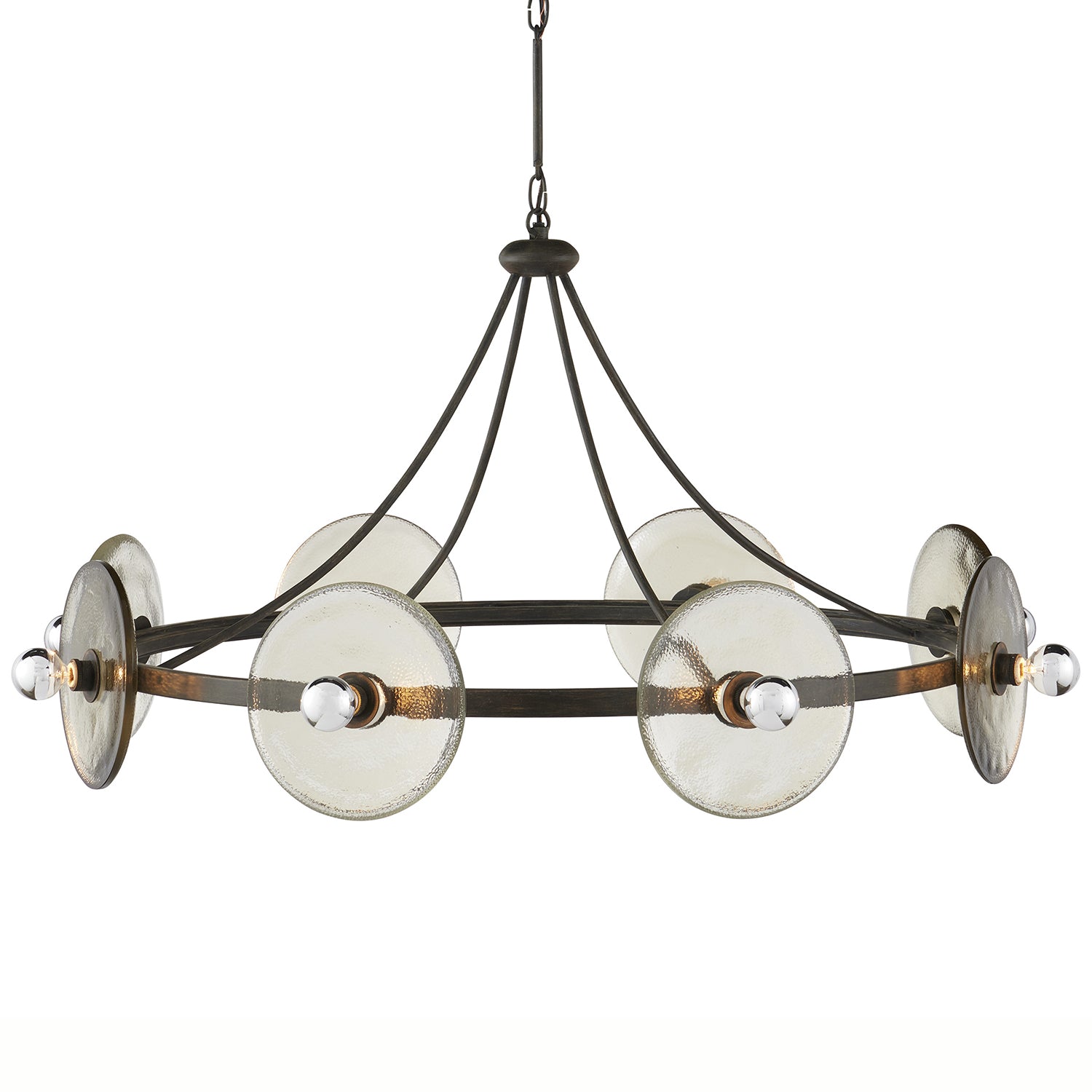 Currey & Co Circumstellar Disc Chandelier