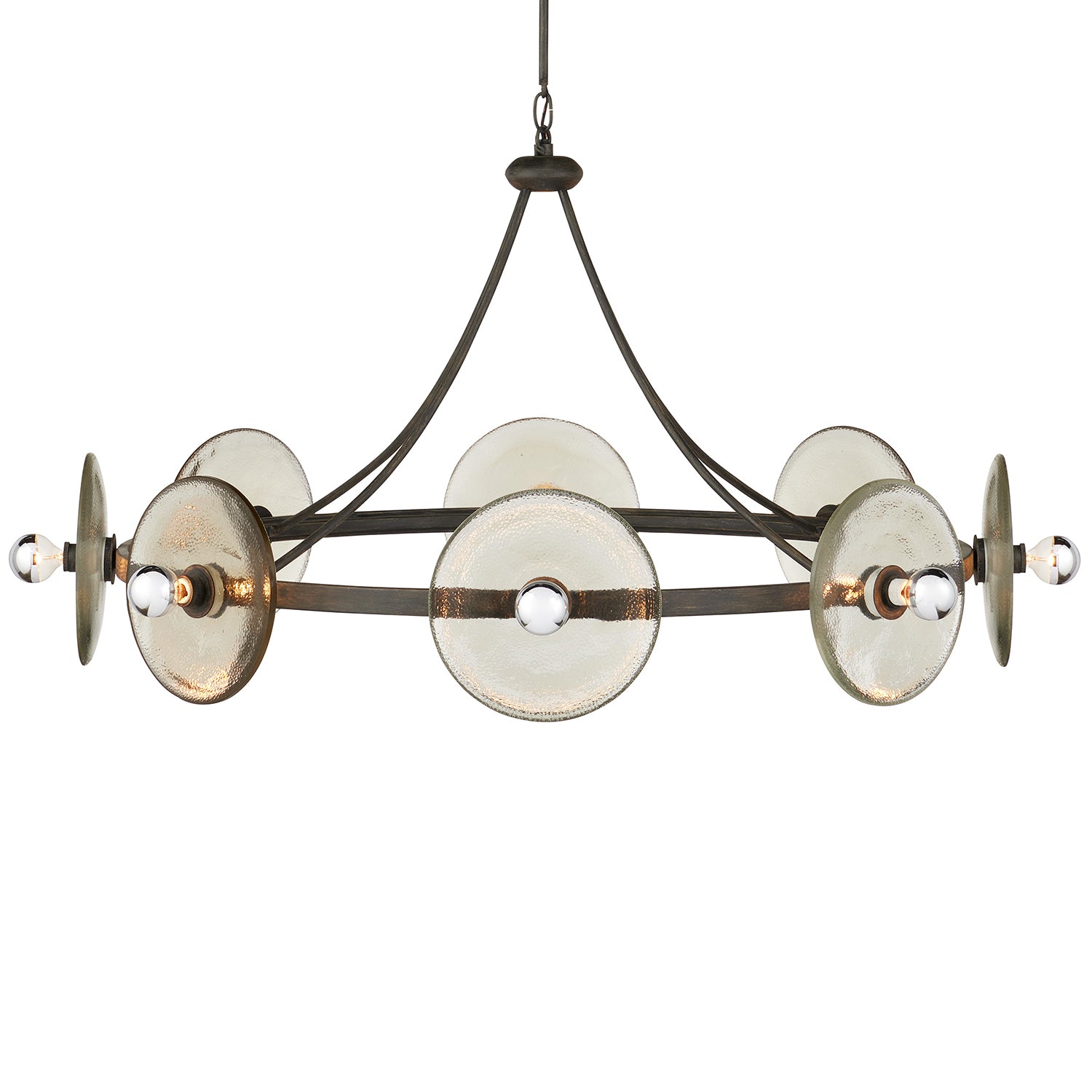 Currey & Co Circumstellar Disc Chandelier