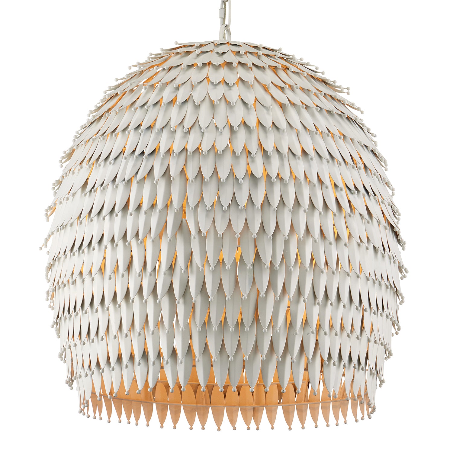 Currey & Co Overlay Pendant