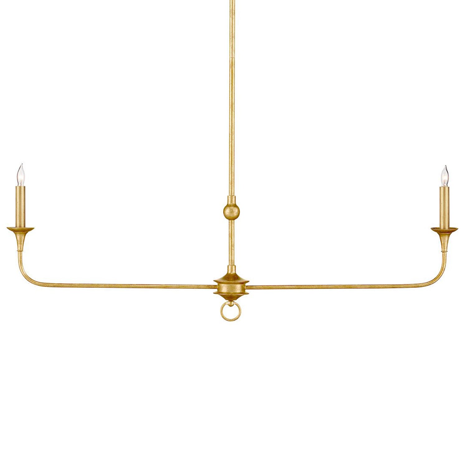 Currey & Co Nottaway Linear Chandelier