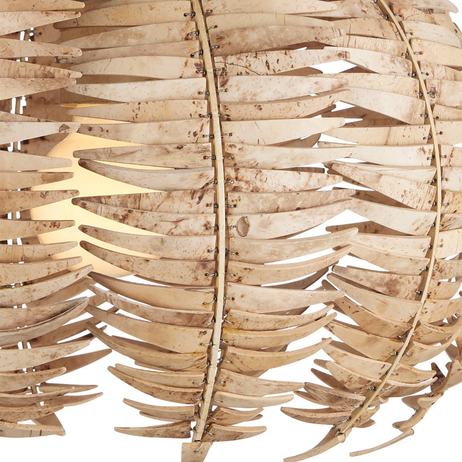 Currey & Co Tiptur Semi Flush Mount