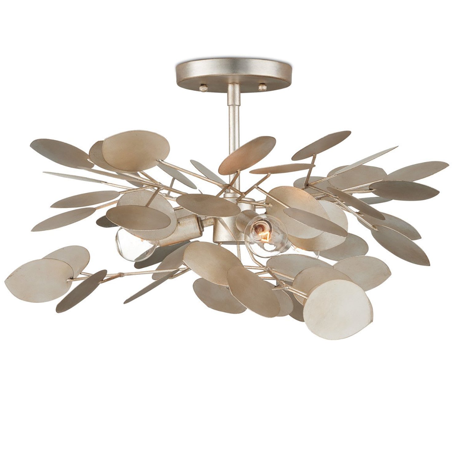 Currey & Co Lunaria Semi Flush Mount