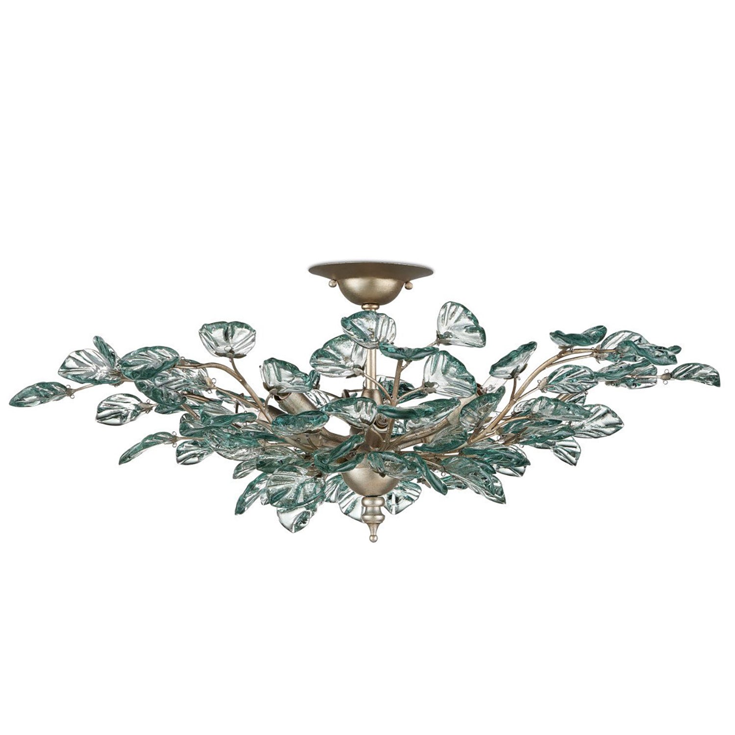 Currey & Co Baobab Semi Flush Mount