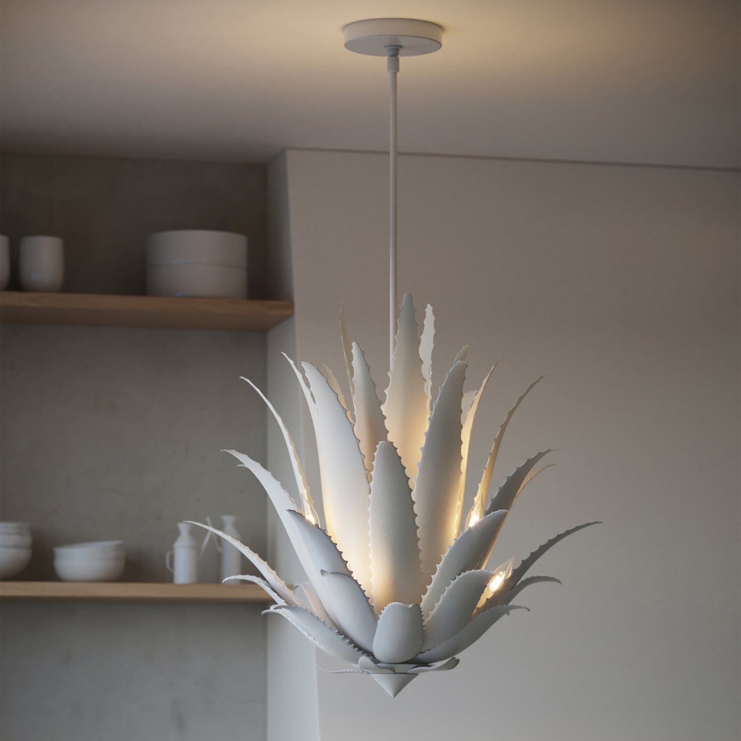 Currey & Co Agave Chandelier