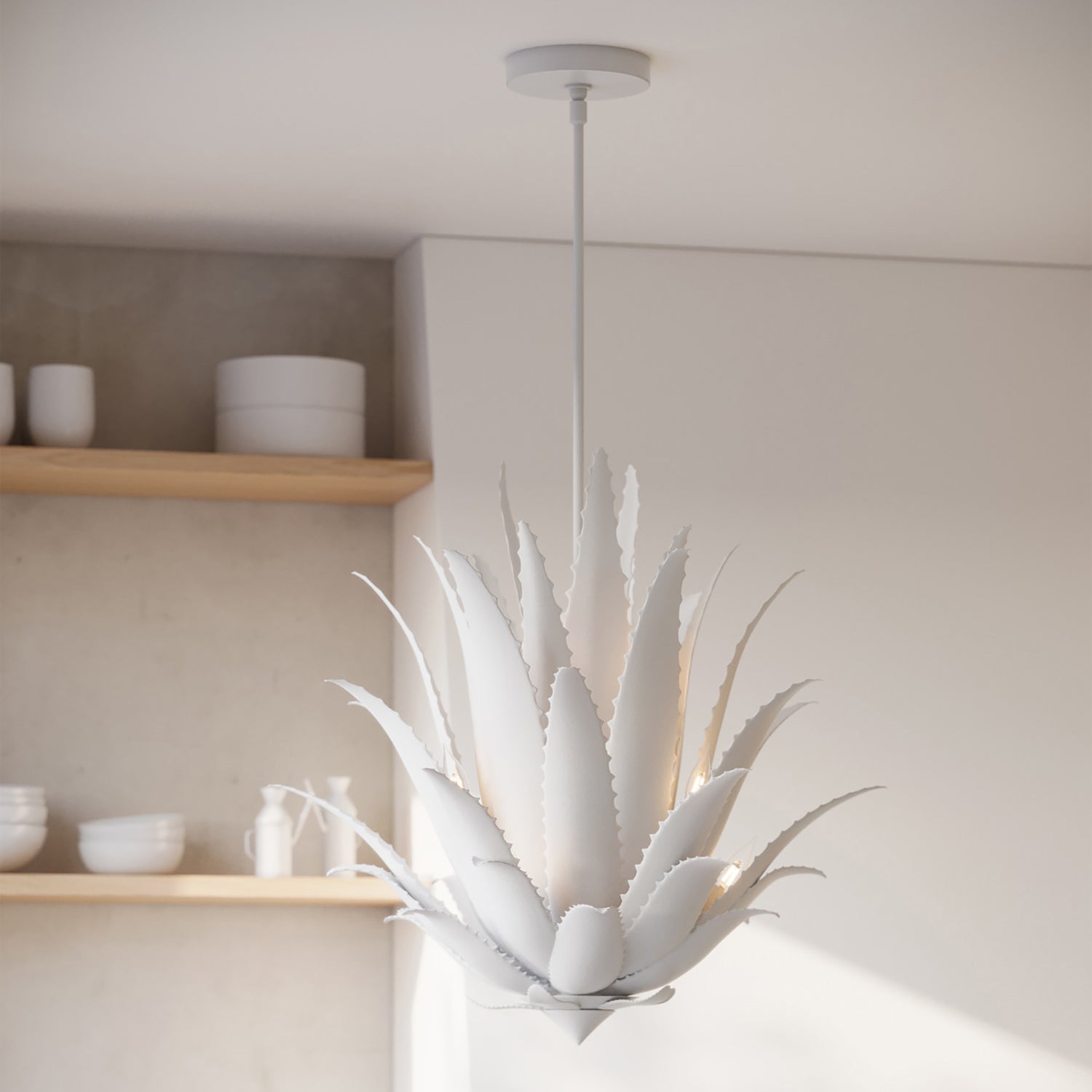 Currey & Co Agave Chandelier