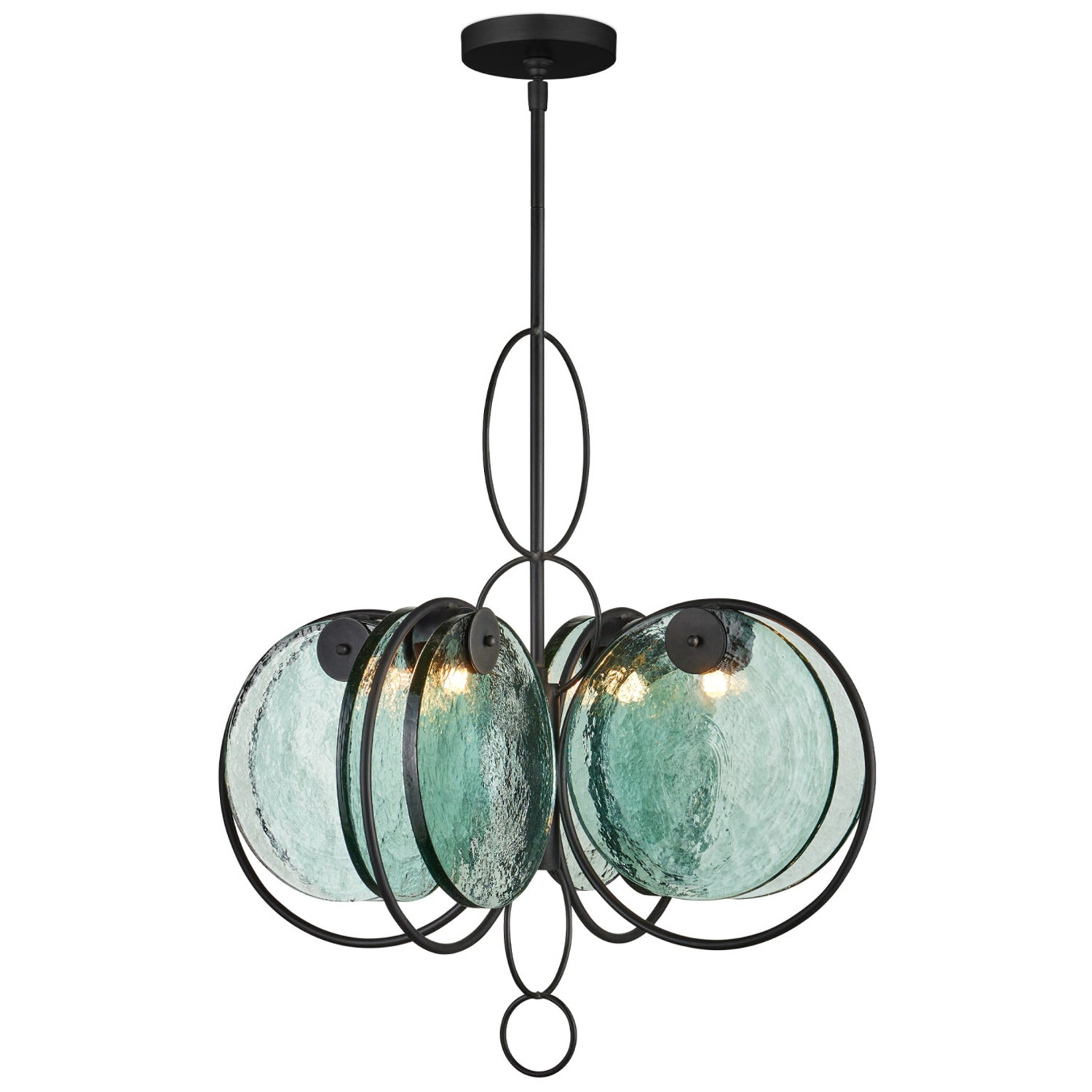 Currey & Co Vesica Piscis Chandelier