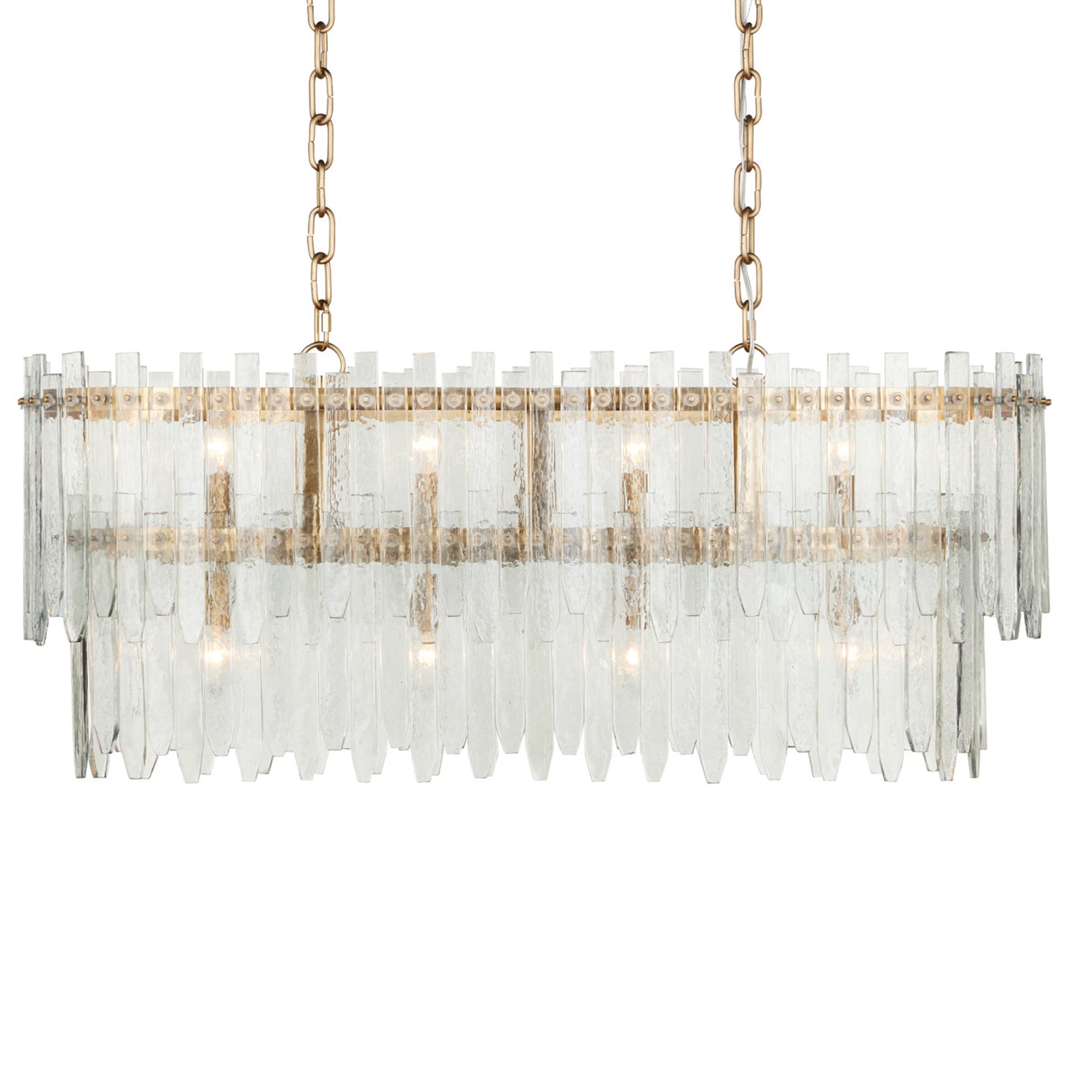 Currey & Co Electra Oval Chandelier