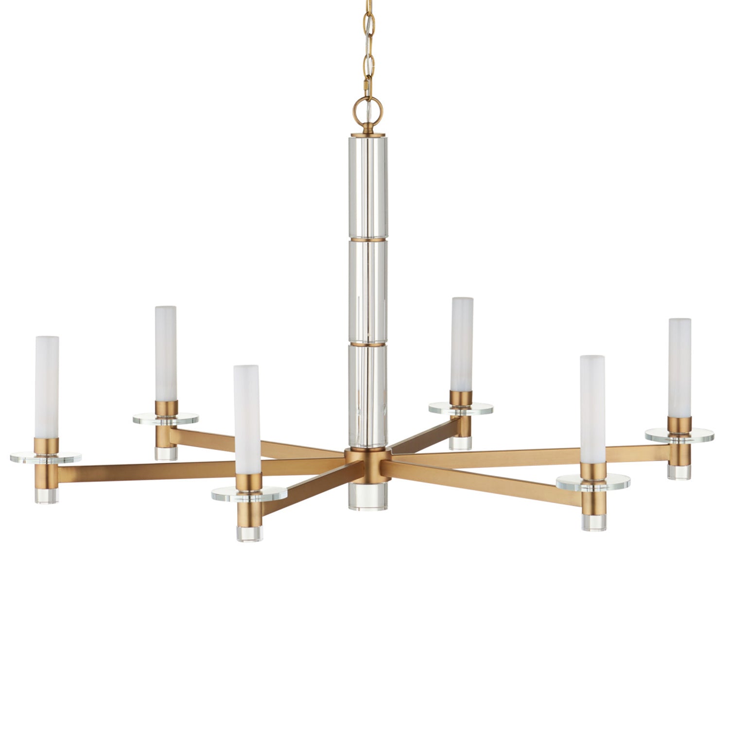 Currey & Co Marcelo Optic Crystal Chandelier