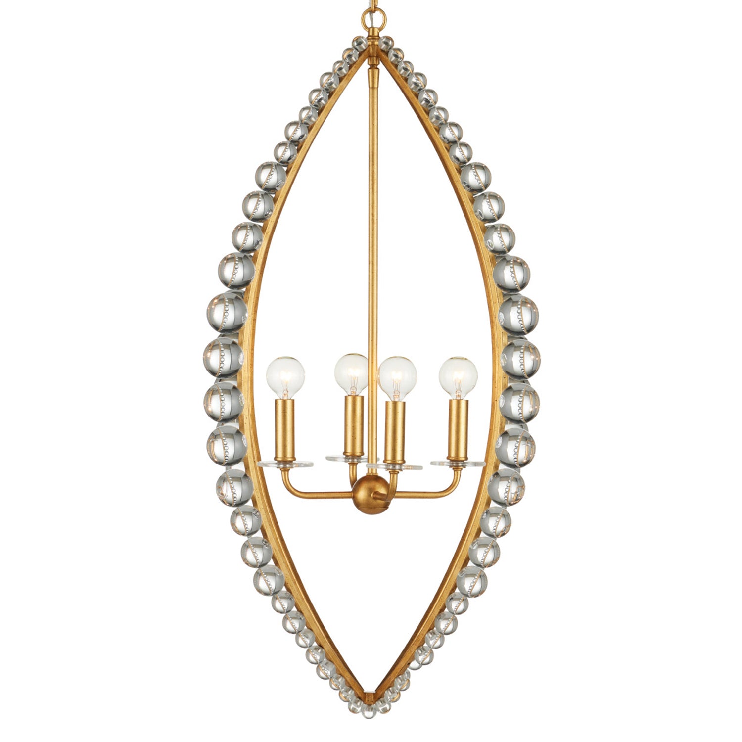 Currey & Co Amadora Teardrop Chandelier