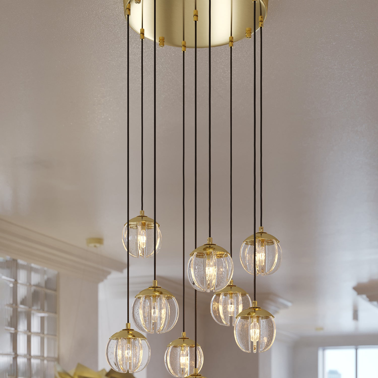 Currey & Co Wexler Multi-Pendant