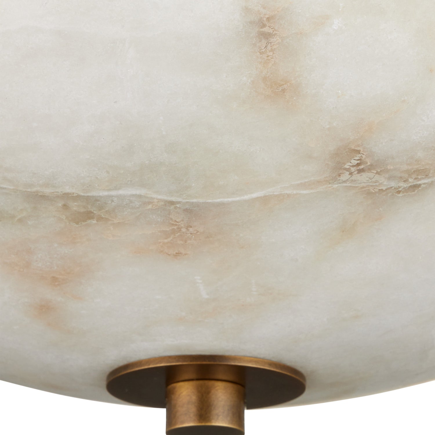 Currey & Co Volterra Small Semi-Flush Mount
