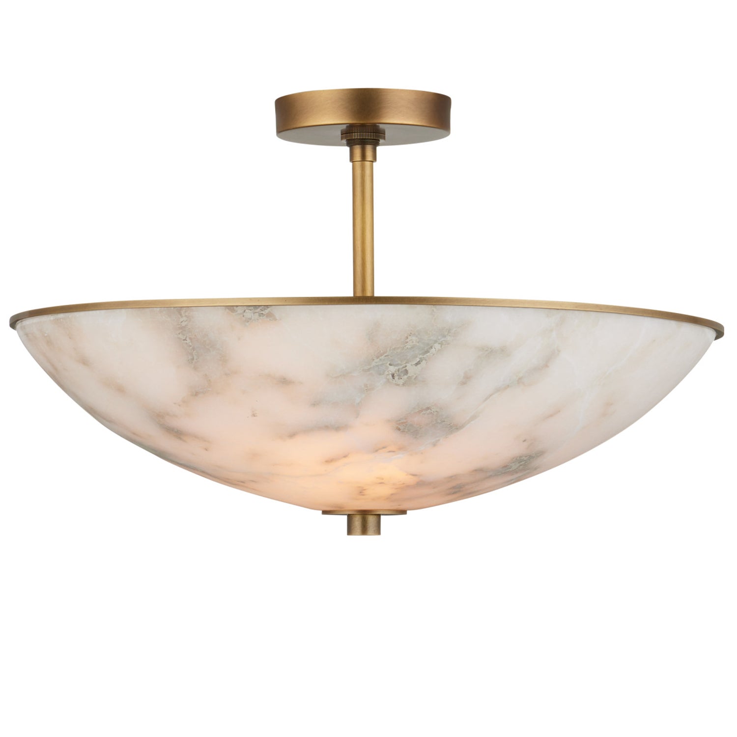 Currey & Co Volterra Medium Semi-Flush Mount