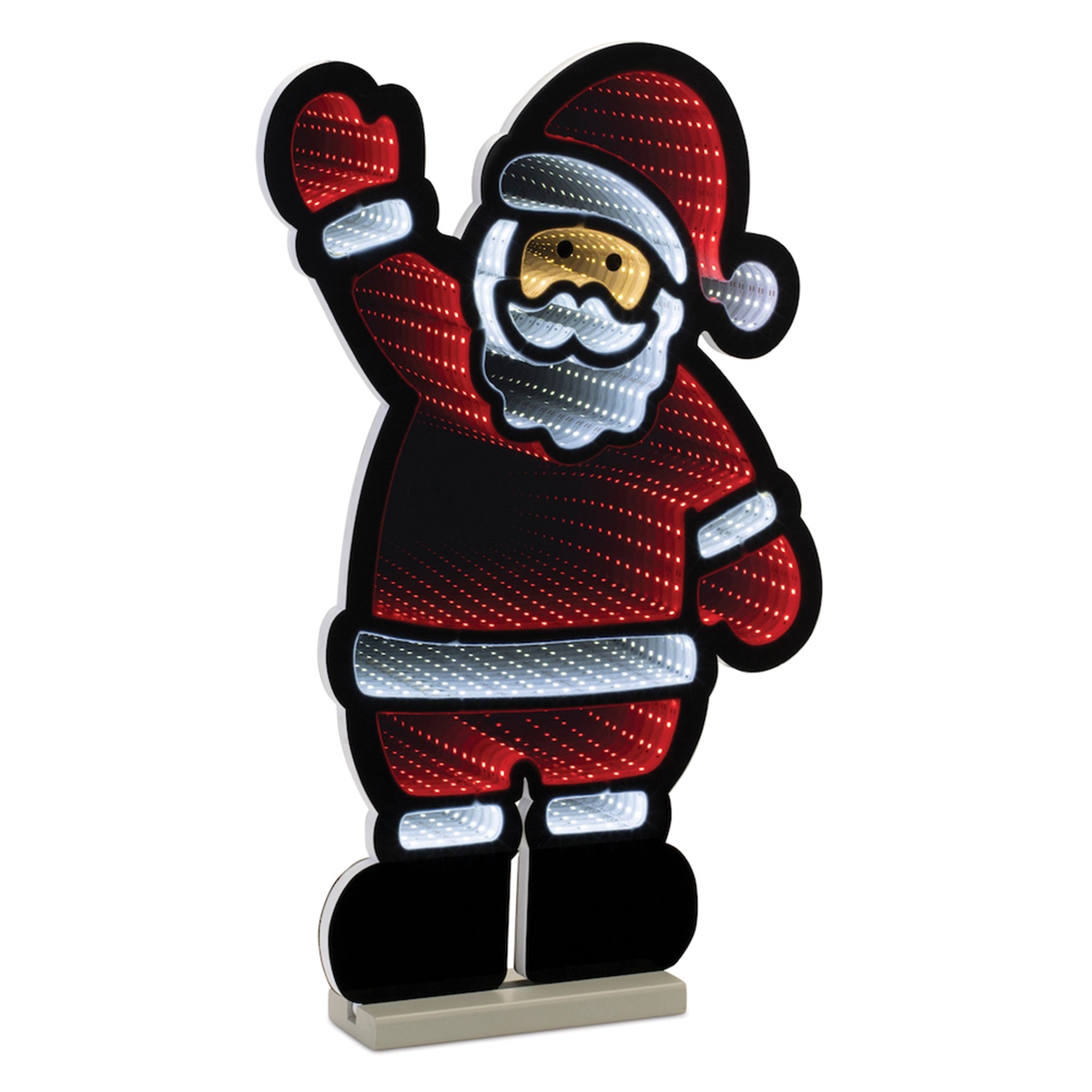 Waving Santa Ekko Light Display