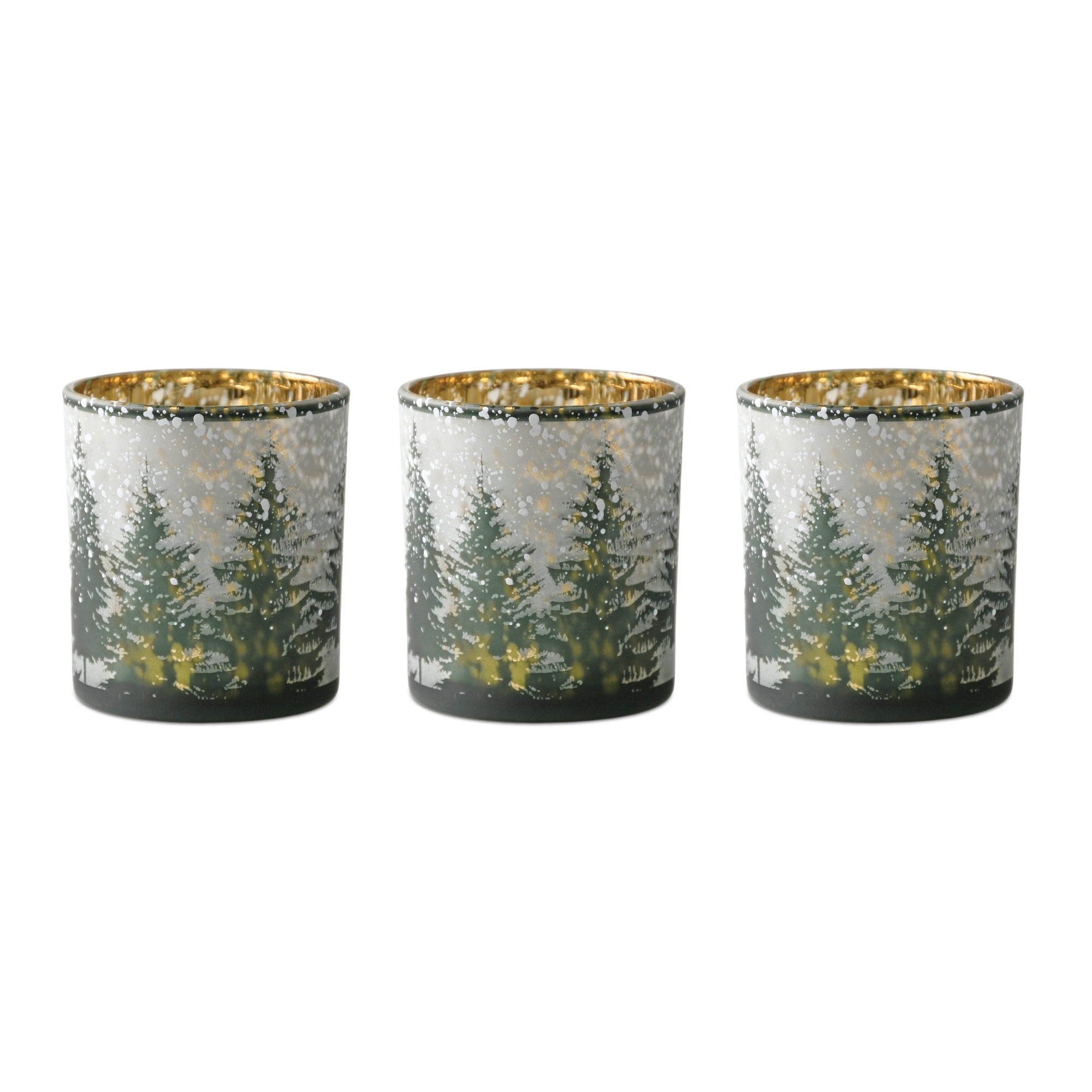Tree Votive Candle Holder Set of 3