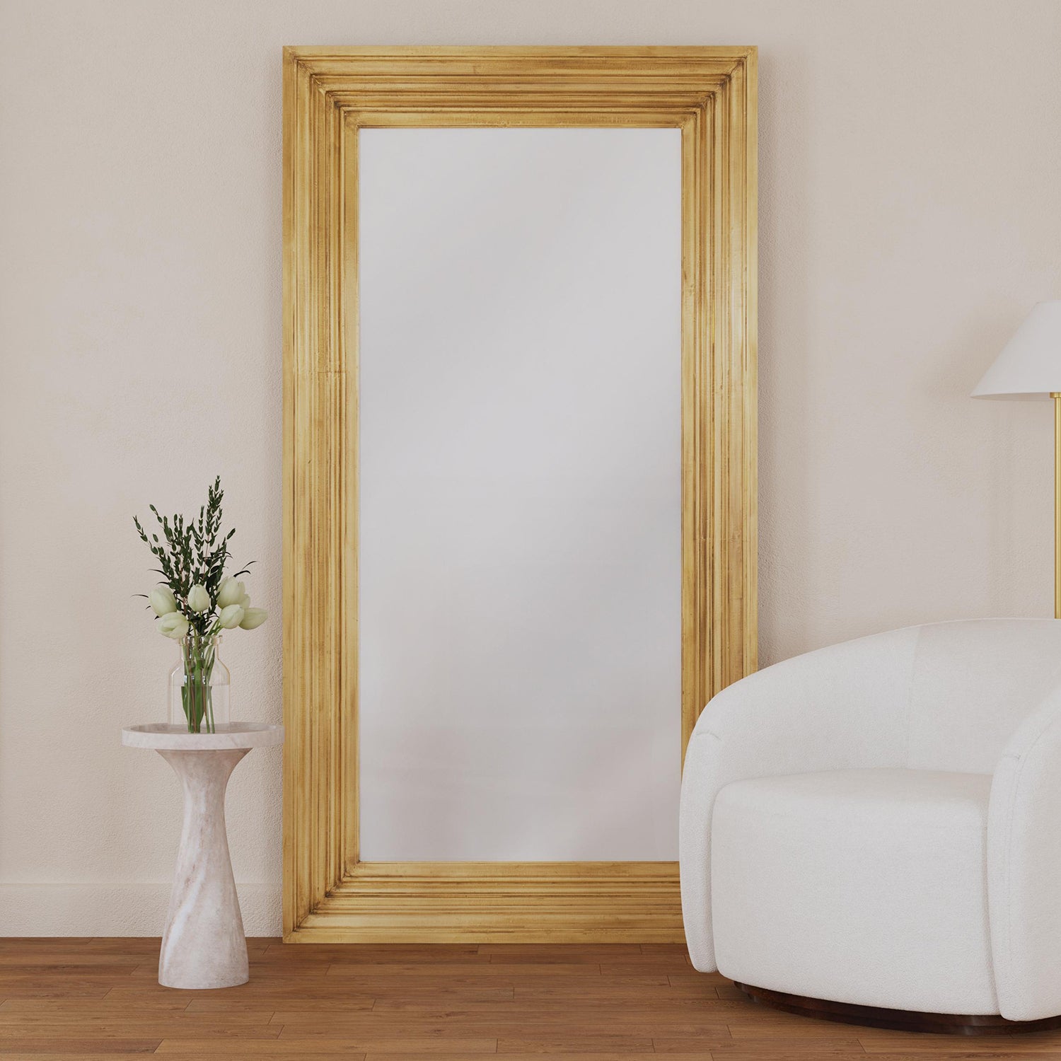 Bassett Mirror Baird Beige Accent Table