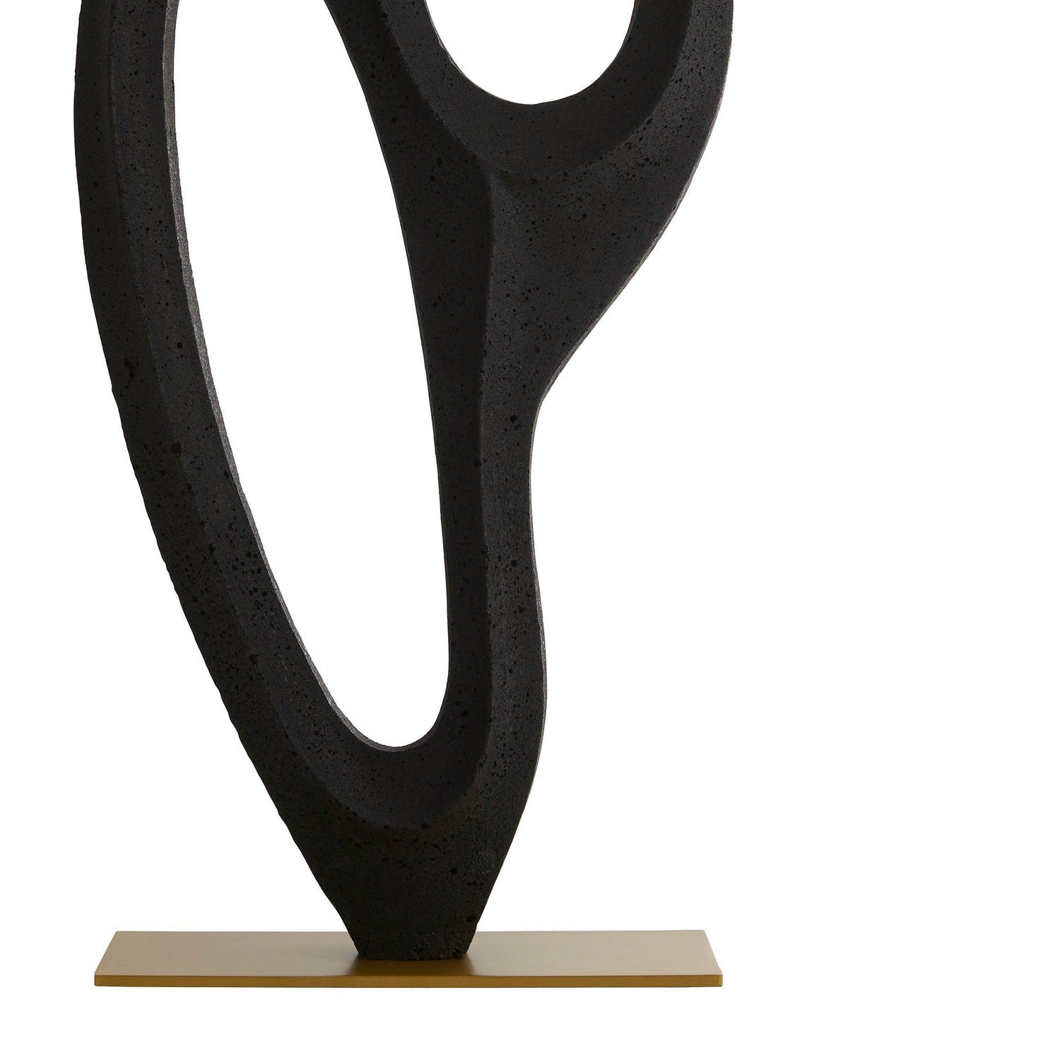 Arteriors Kenly Charcoal Sculpture