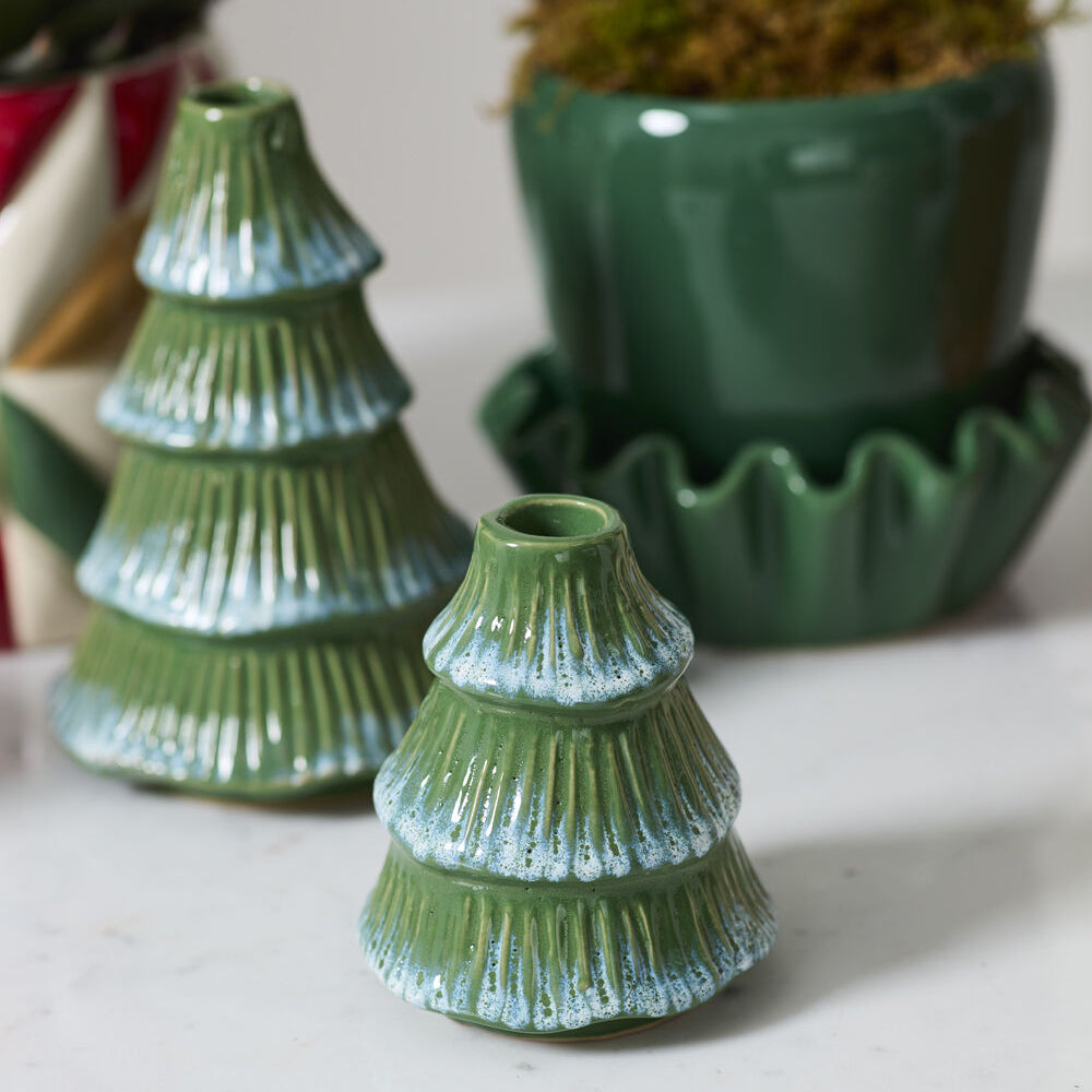 Tree Frost Candleholder