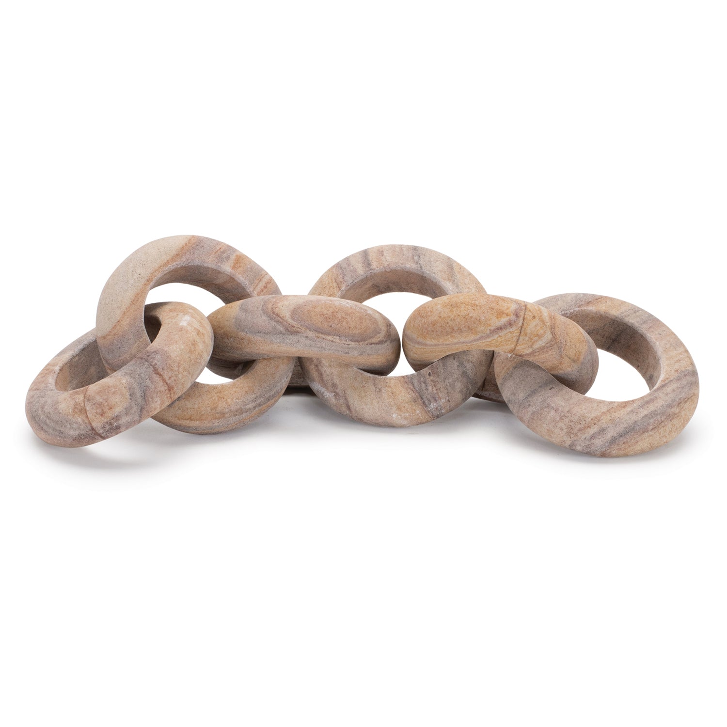 Sandstone Chain Link Décor