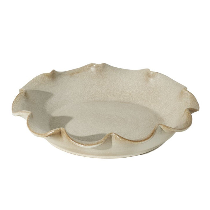 Scallop Trimmed Tray displayed as an interior accent