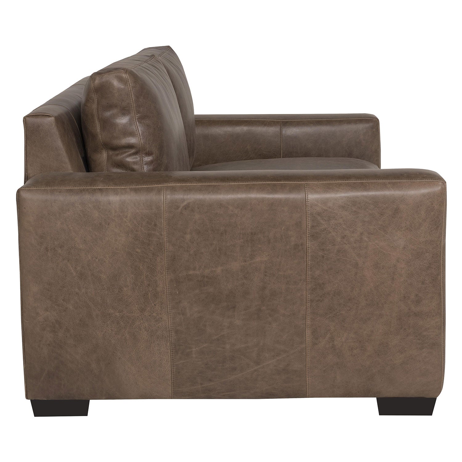 Bernhardt Living Dawkins Leather Loveseat