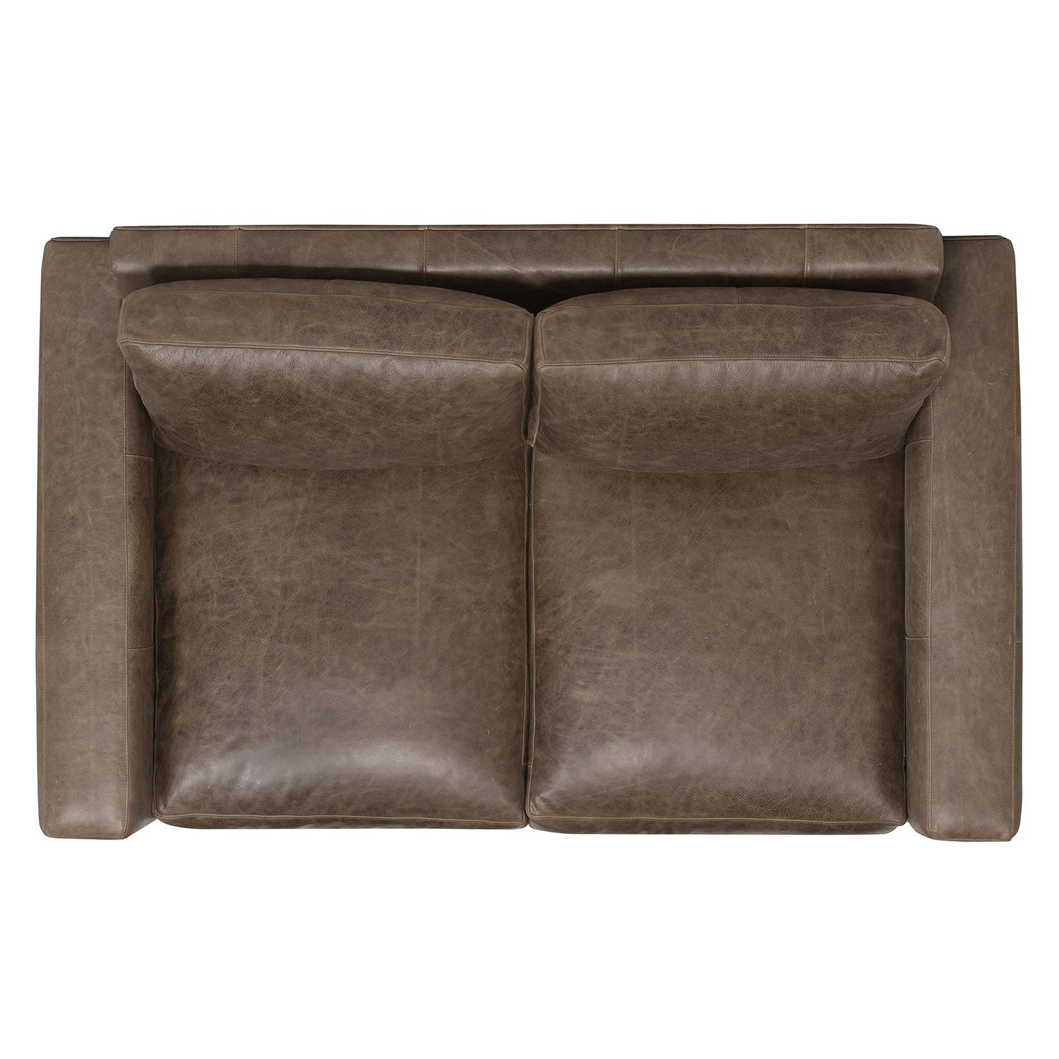 Bernhardt Living Dawkins Leather Loveseat