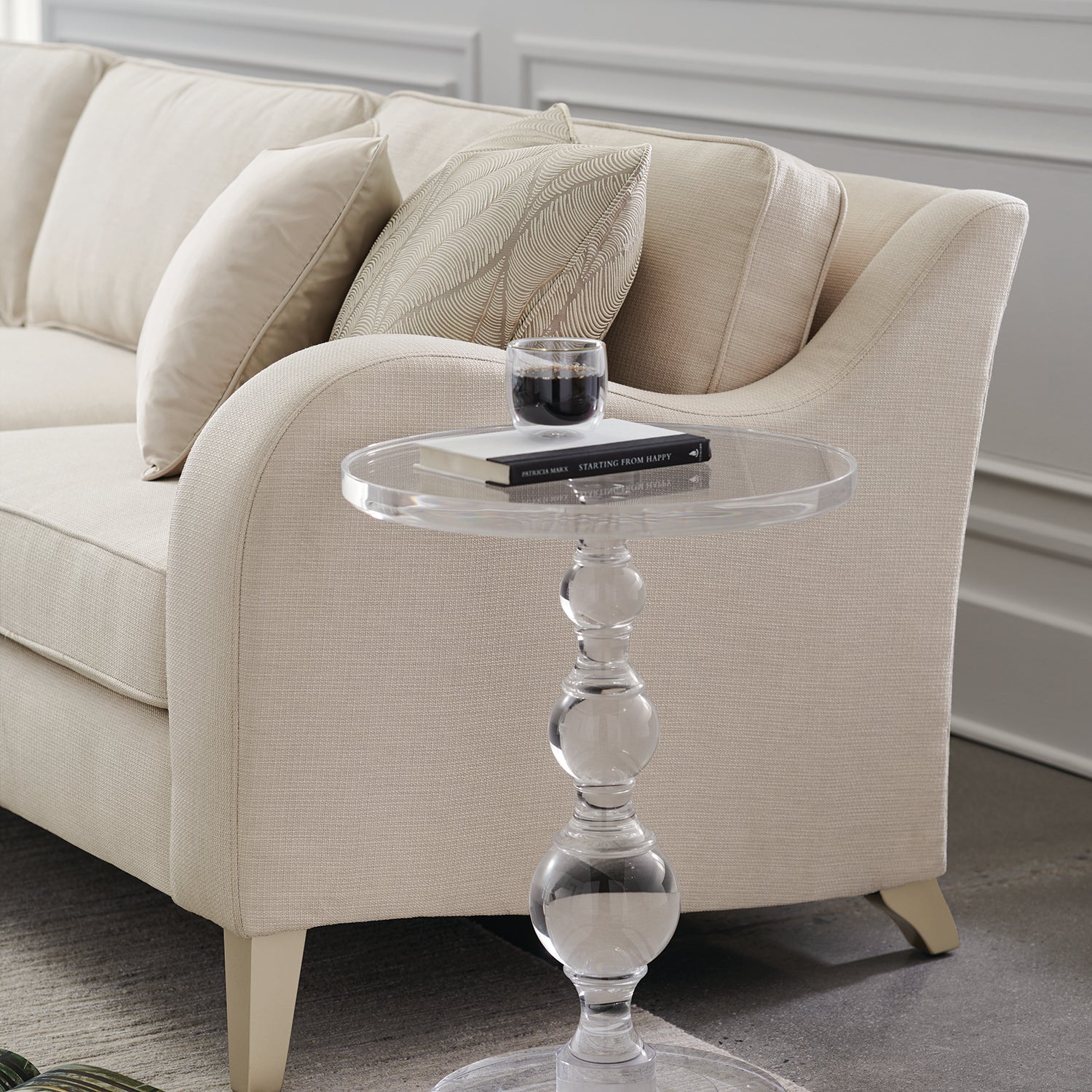 Caracole Victoria Left Arm Facing Loveseat