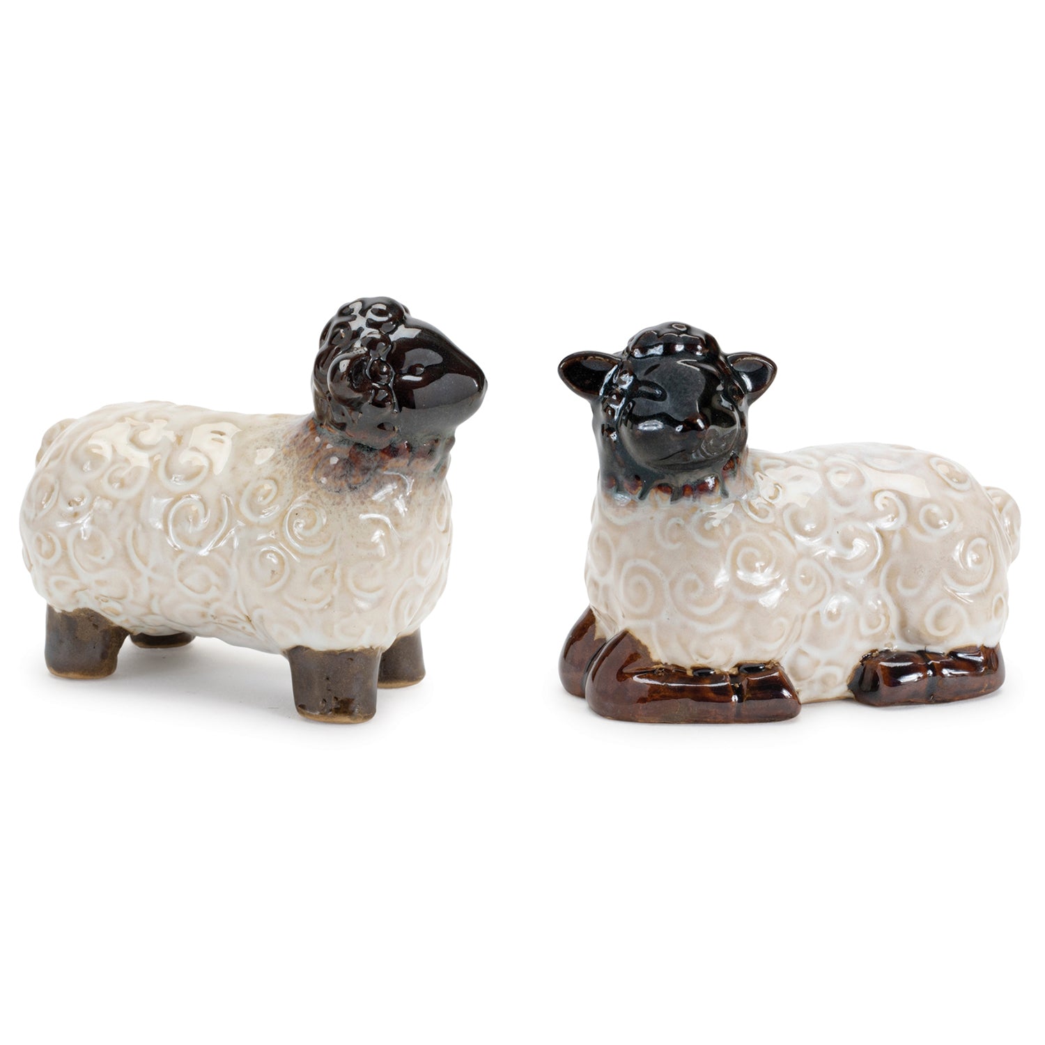 Mini Sheep Figurine Set of 6