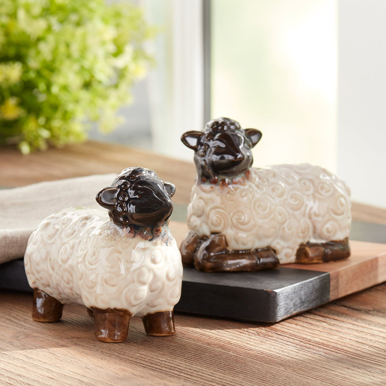 Mini Sheep Figurine Set of 6