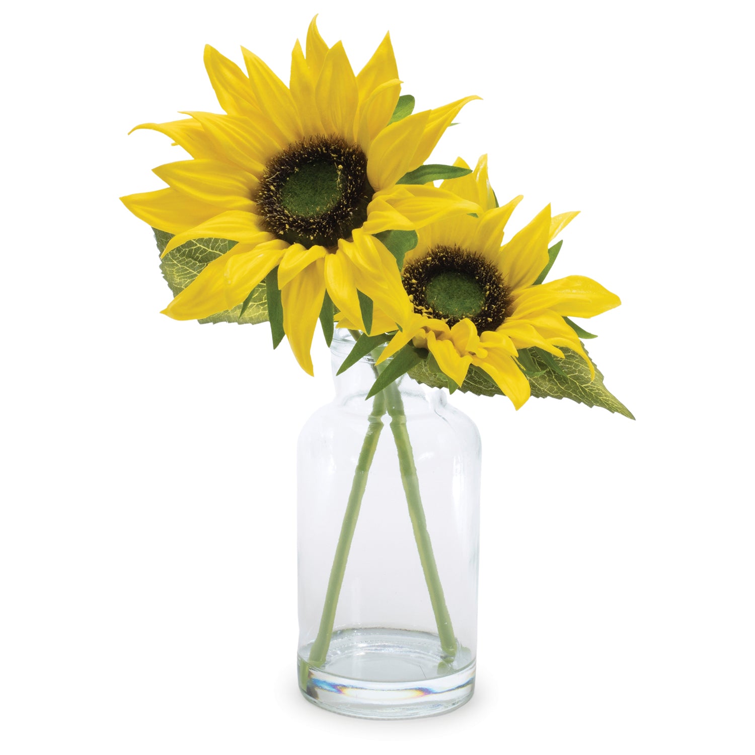Sunflower Floral Vase Set of 2