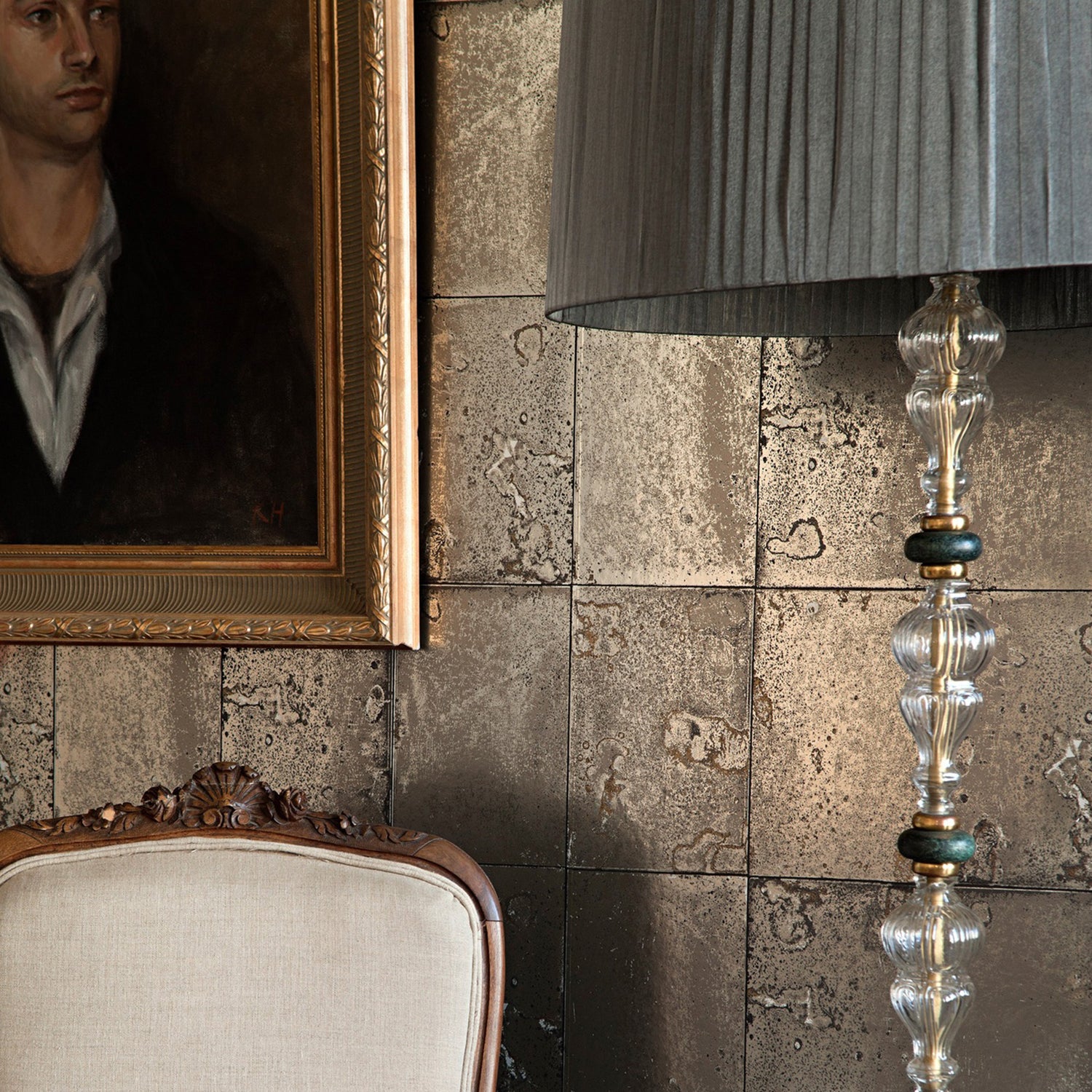 Cole & Son Foundation Antique Mirror Wallpaper