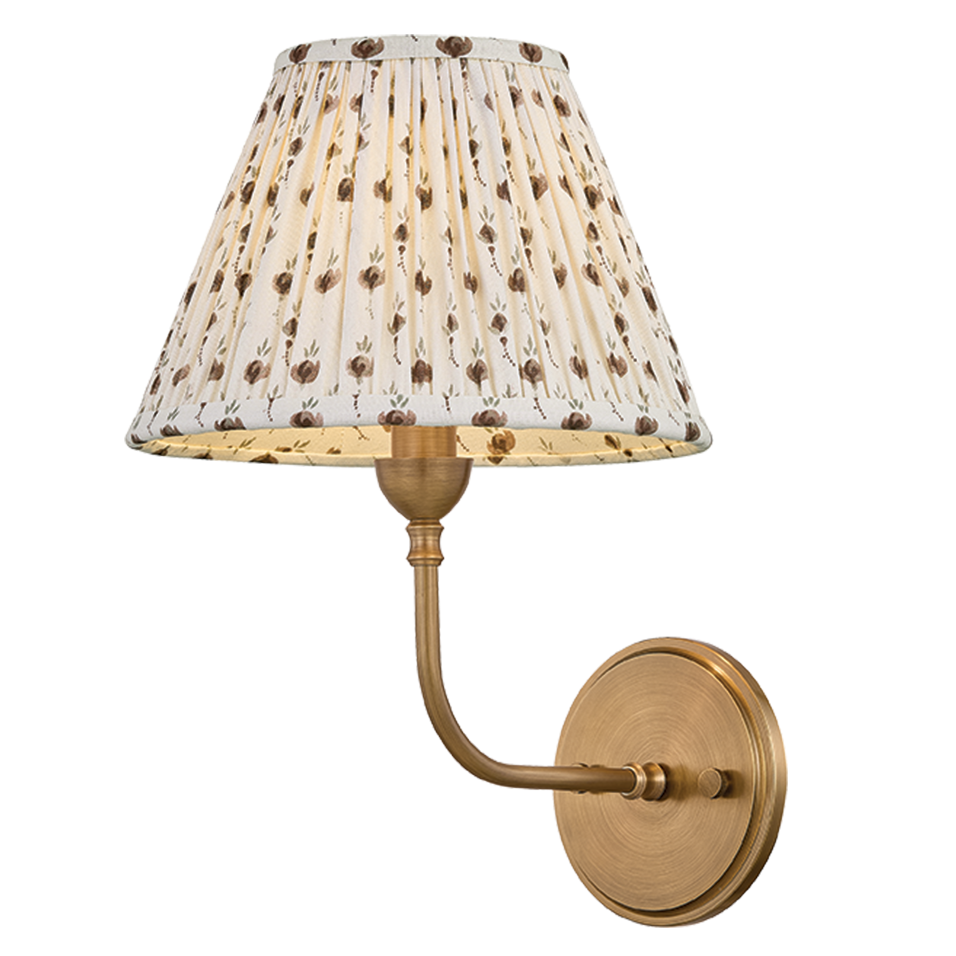 Hudson Valley Lighting Garnerville Wall Sconce in Patina Brass, primary product view