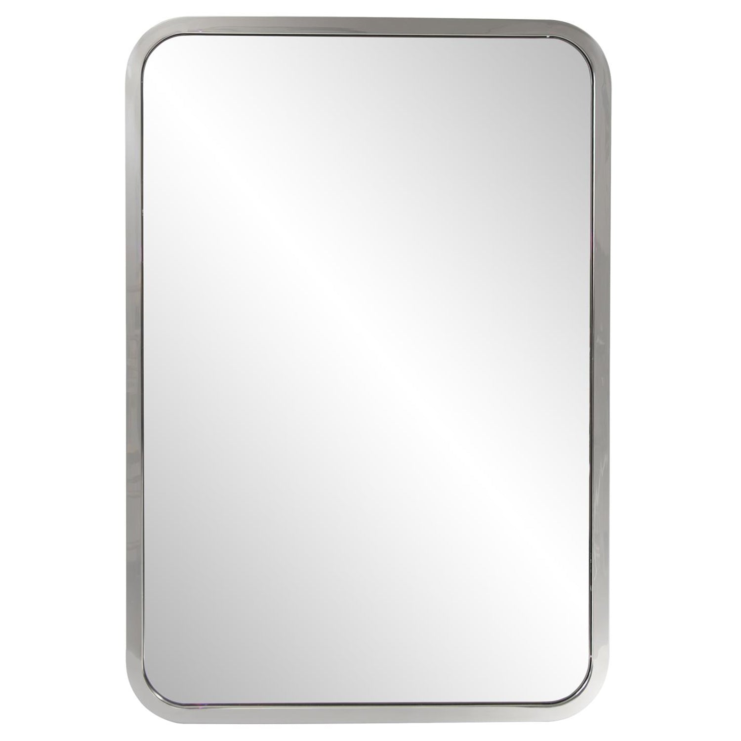 Simone Rectangular Stainless Steel Wall Mirror