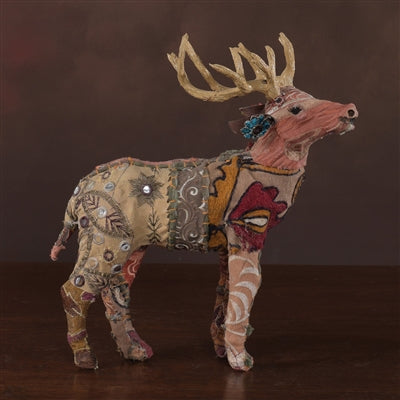 Bavarian Forest Stag Petite Standing Sculpture