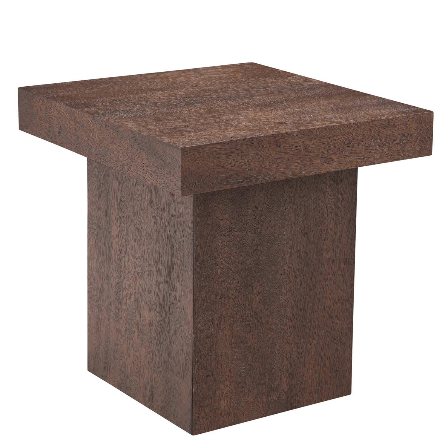 Bassett Mirror Padula Brown Oak Large End Table