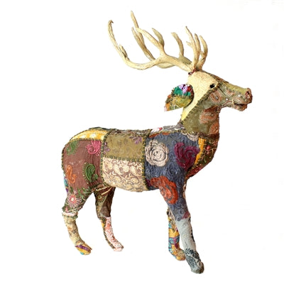 Bavarian Forest Stag Standing Sculpture