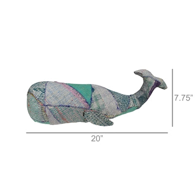 Kantha Whale Sculpture