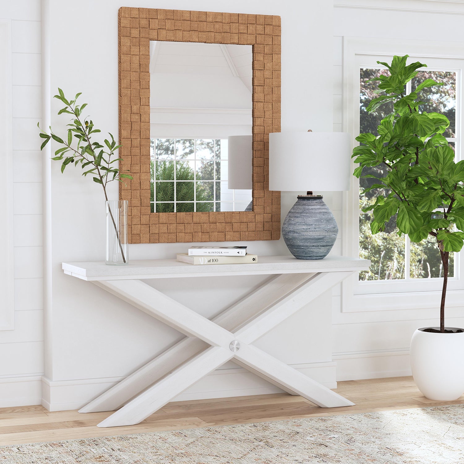 Bassett Mirror Nadine Console Table