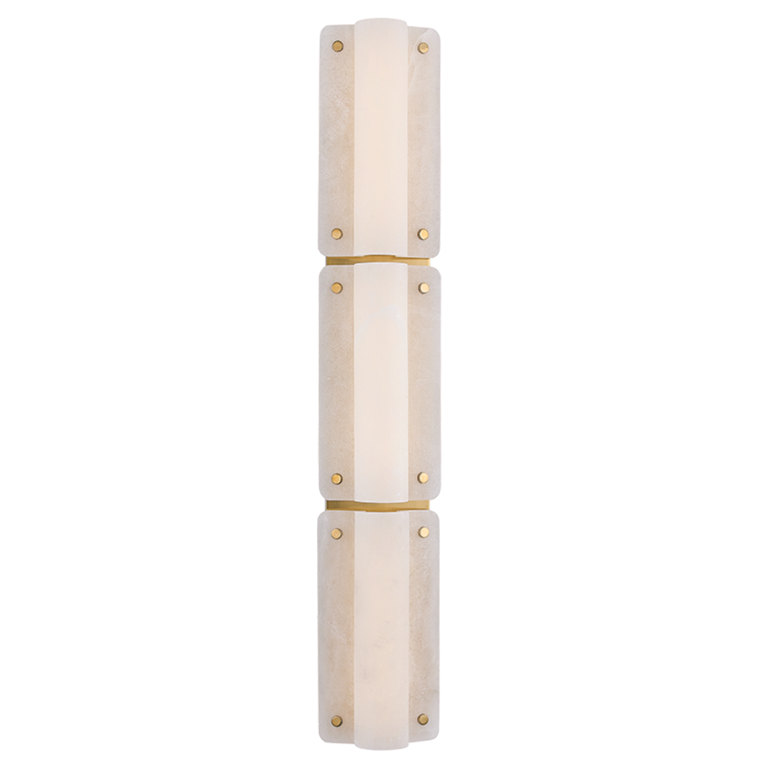 Hudson Valley Lighting Sunnybrook Large Wall Sconce in Aged Brass, primary product view