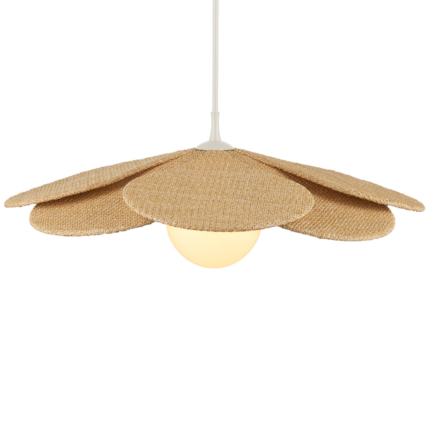 Currey & Co Cabo Petal Outdoor Pendant