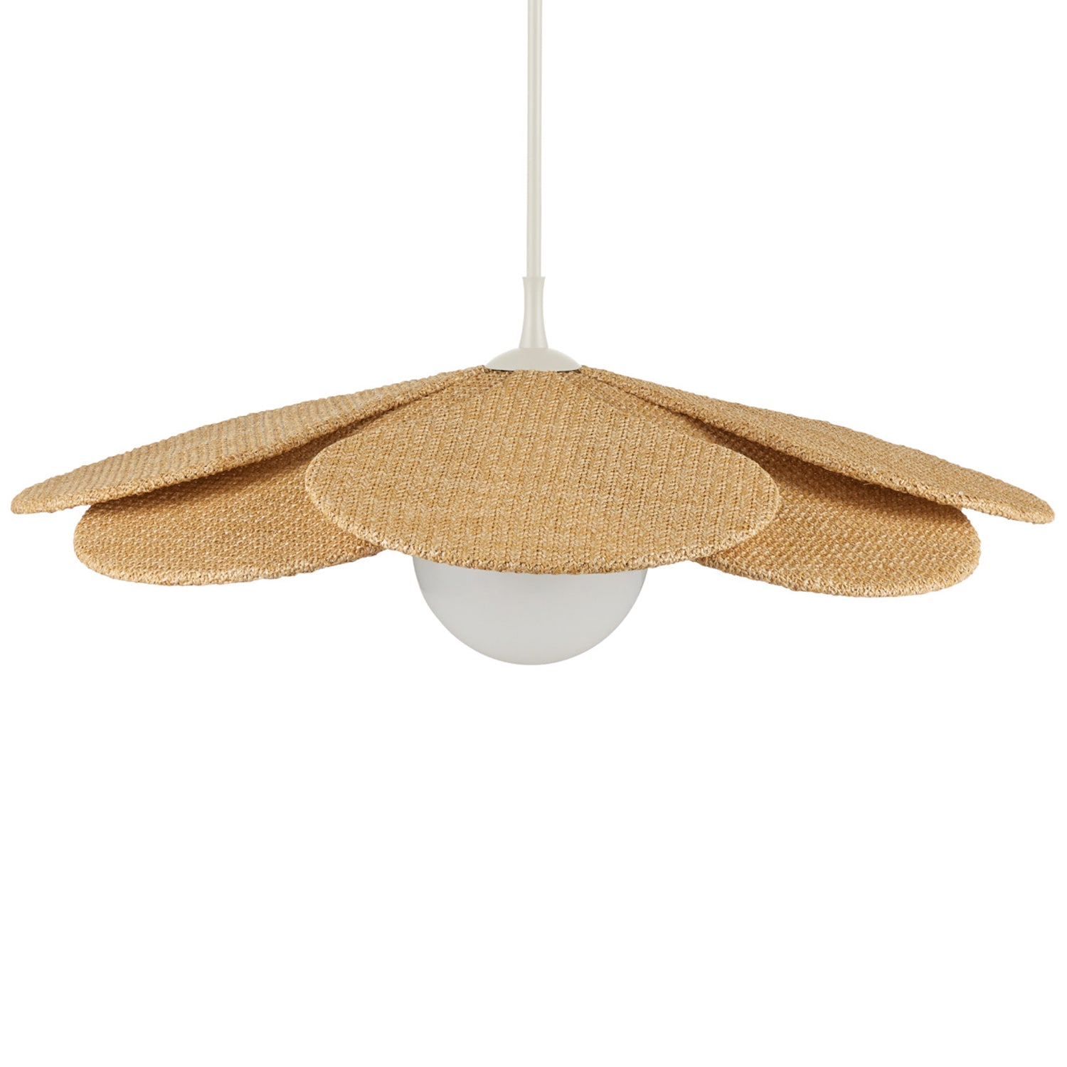 Currey & Co Cabo Petal Outdoor Pendant