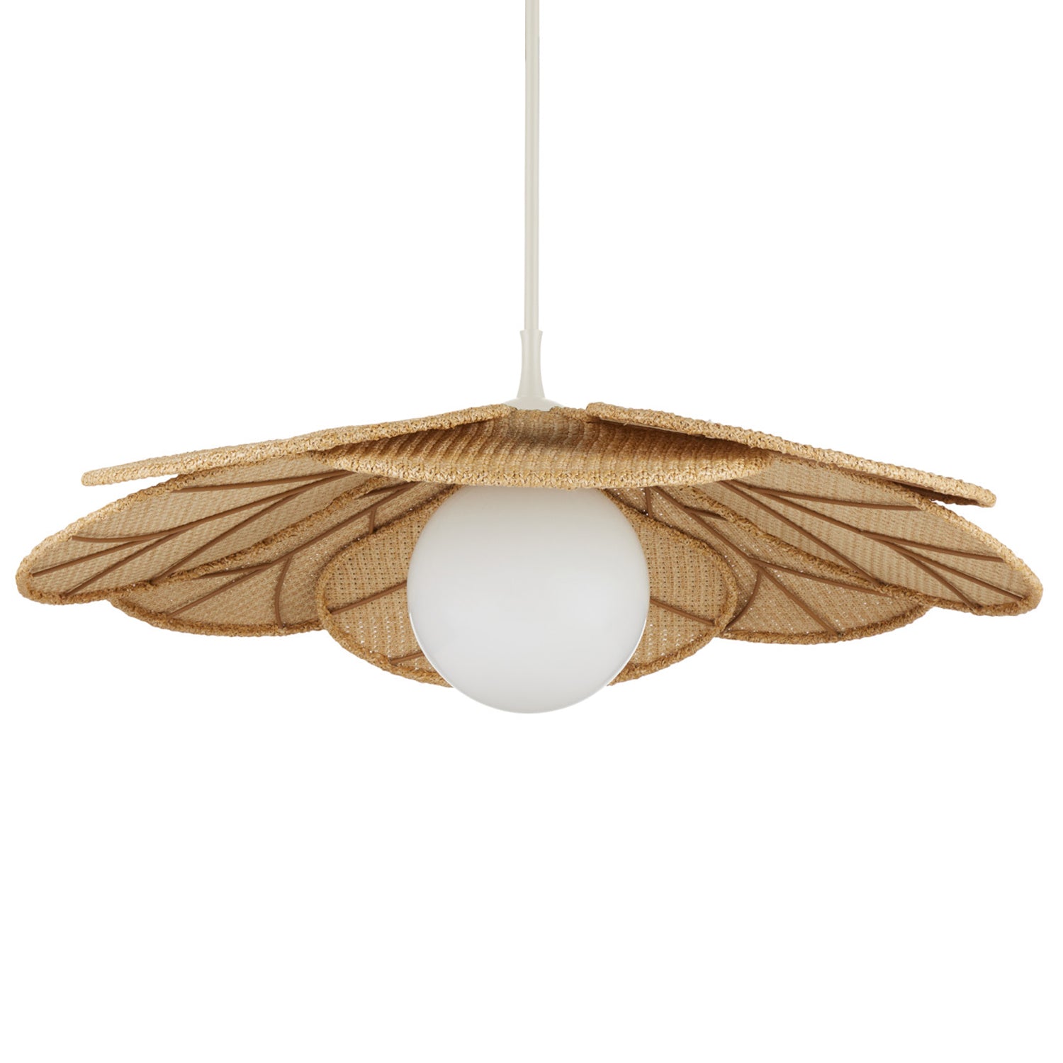 Currey & Co Cabo Petal Outdoor Pendant