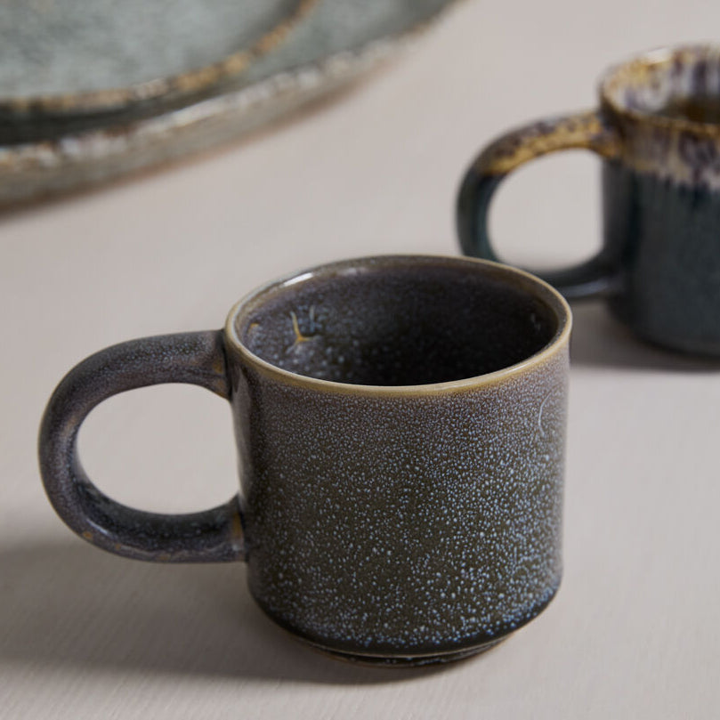 Starling Mug Set of 4 shown in a lifestyle setting