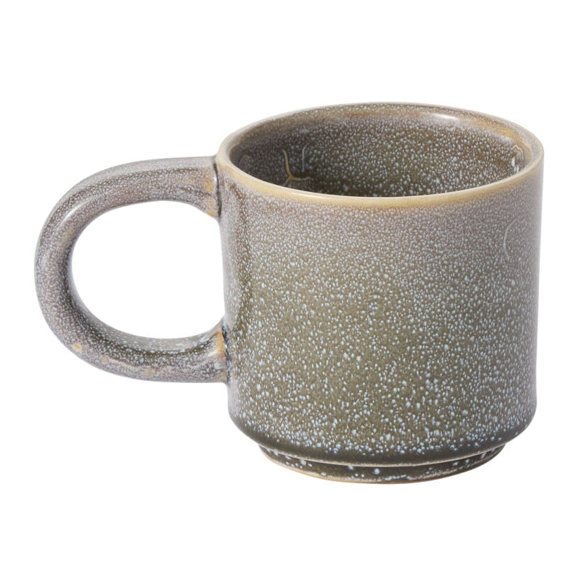Starling Mug Set of 4 arranged with complementary décor