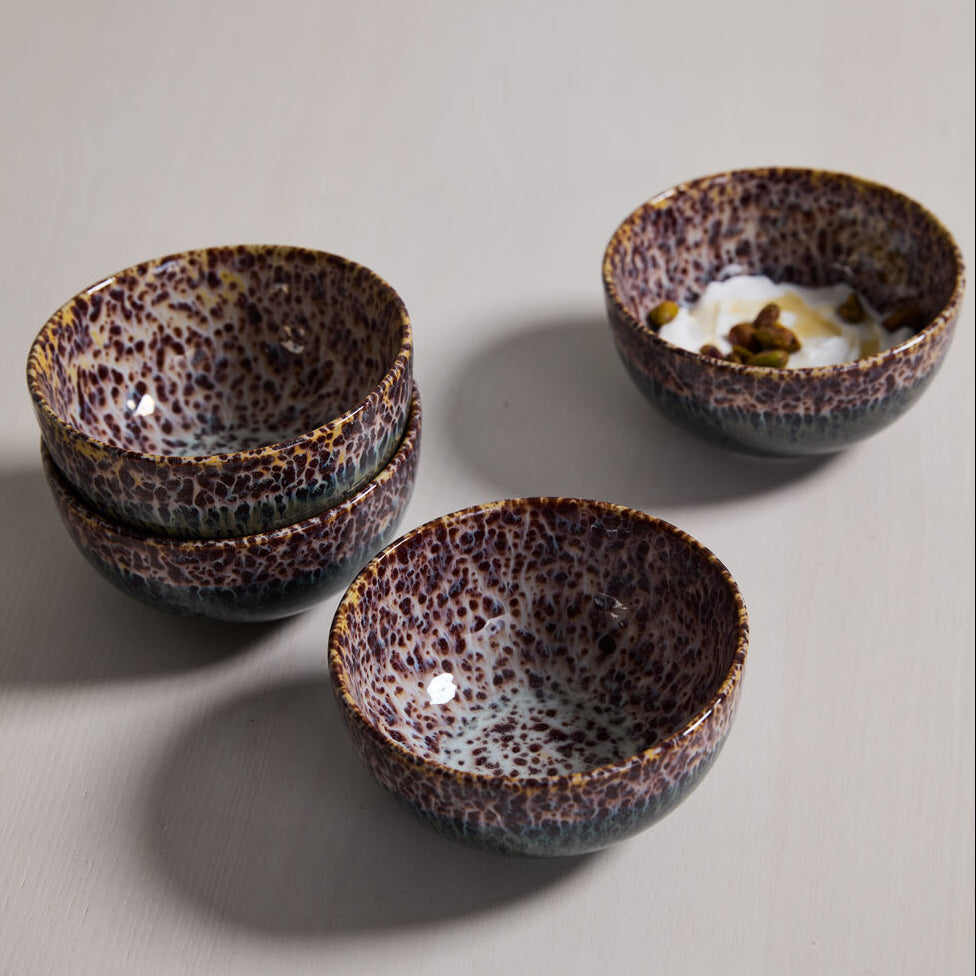 Starling Cereal Bowl Set of 4 shown as a styled home décor accent