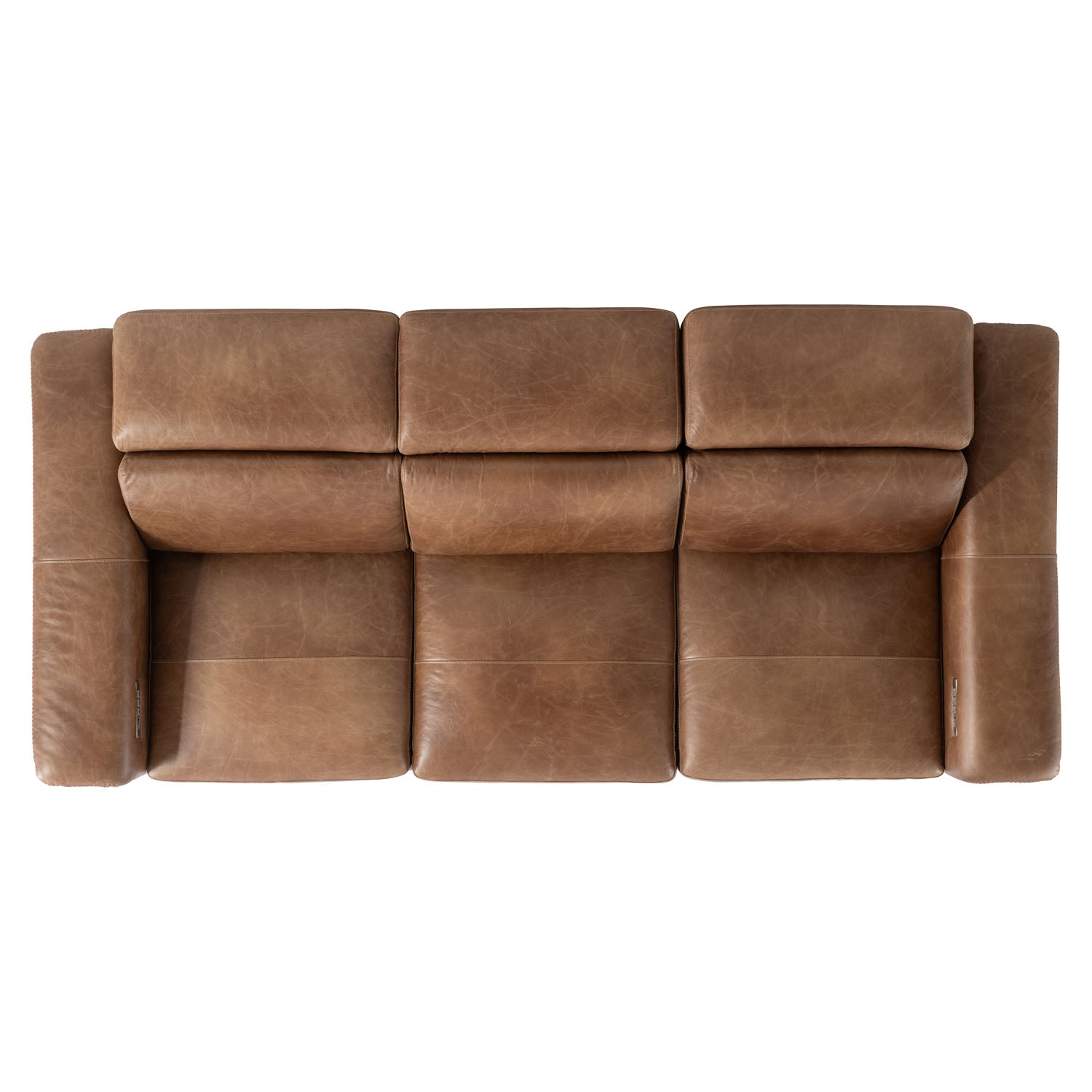 Bernhardt Living Lioni Leather Power Motion Sofa
