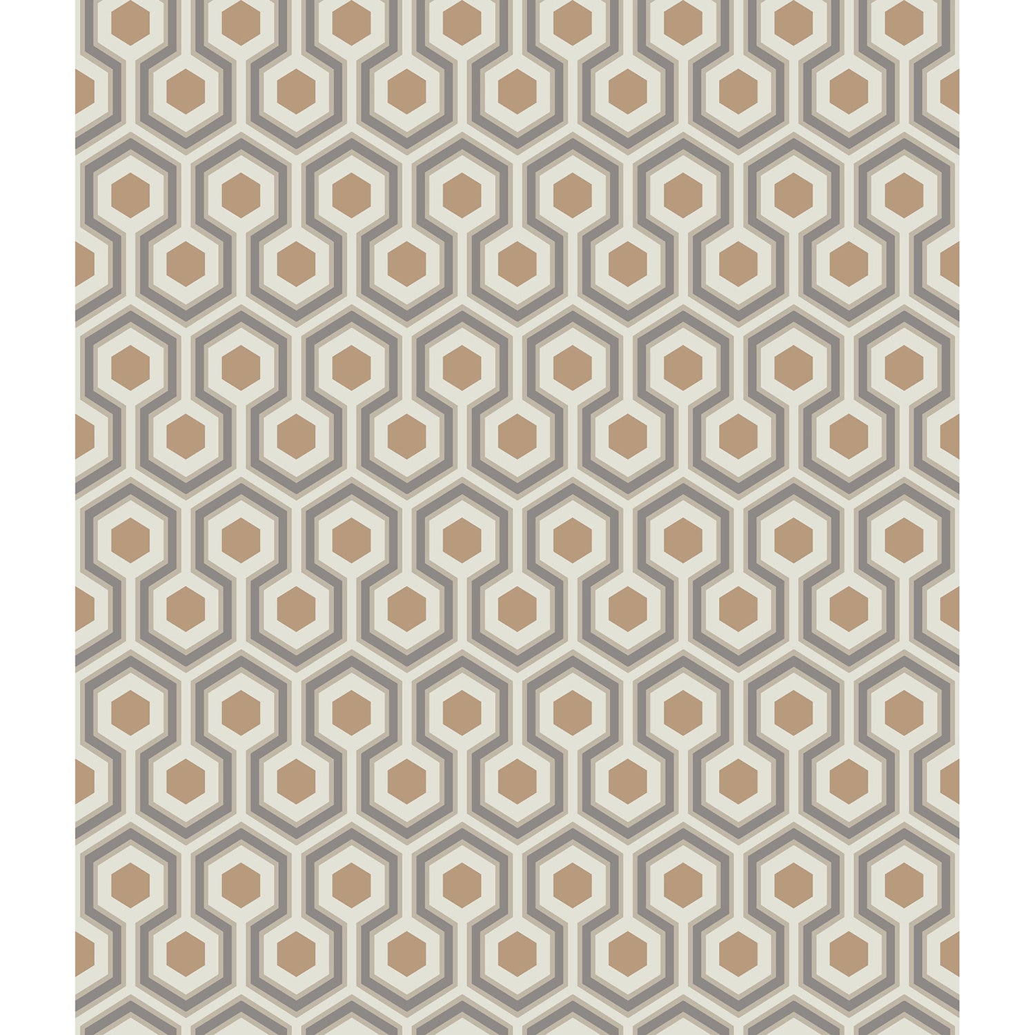 Cole & Son Contemporary Restyled Hicks Hexagon Wallpaper