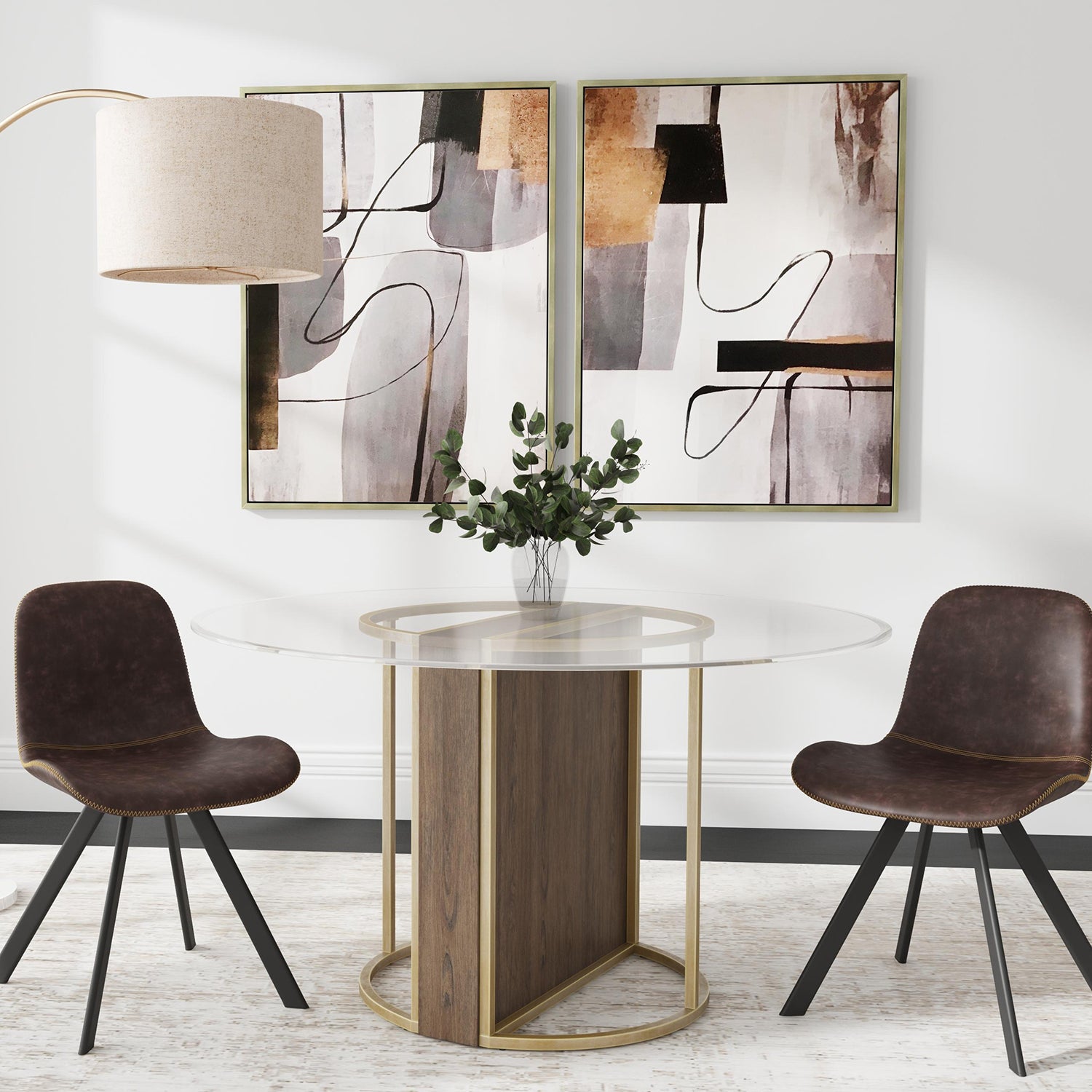 Bassett Mirror Stefan Dining Table