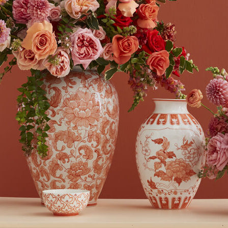 Eleanor Coral Vase