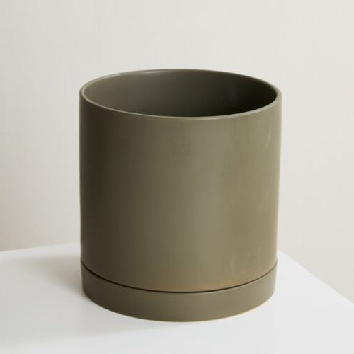 Romey Neutral Pot with Saucer