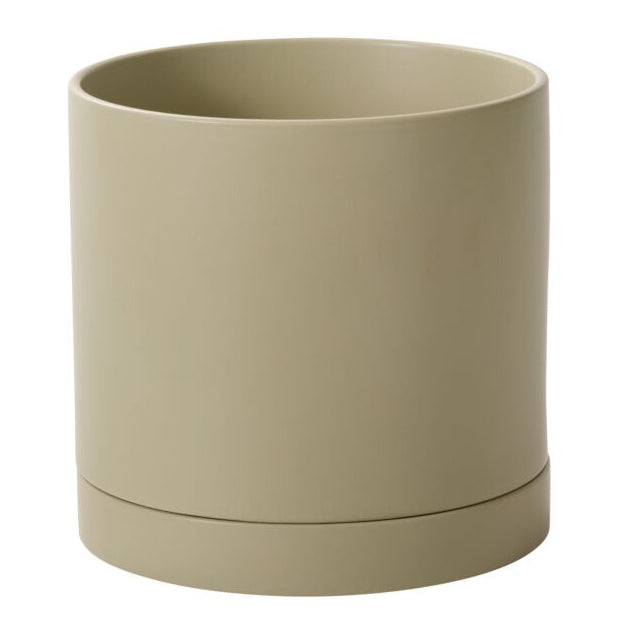 Romey Neutral Pot with Saucer
